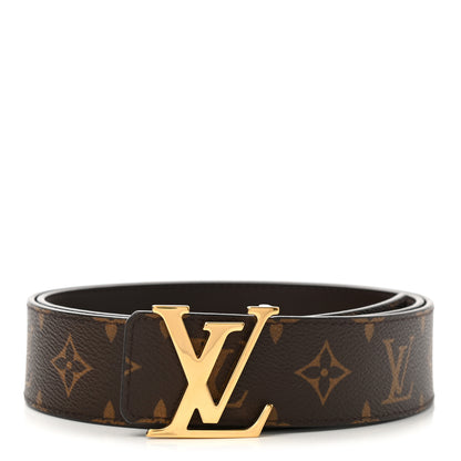 Louis Vuitton Monogram 40mm LV Initiales Belt 95 38 1 of 5