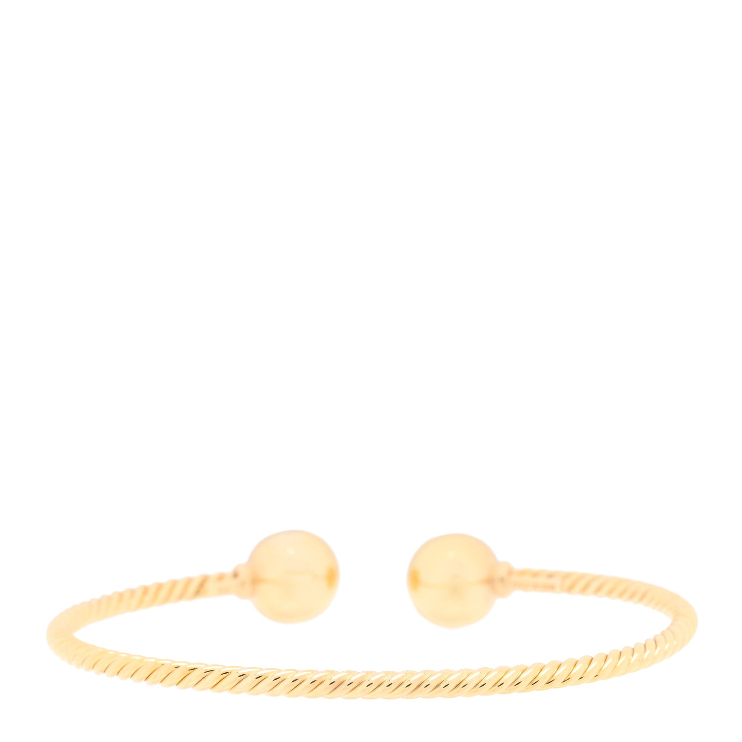 David Yurman 18K Yellow Gold 10mm Solari Bracelet 2 of 3