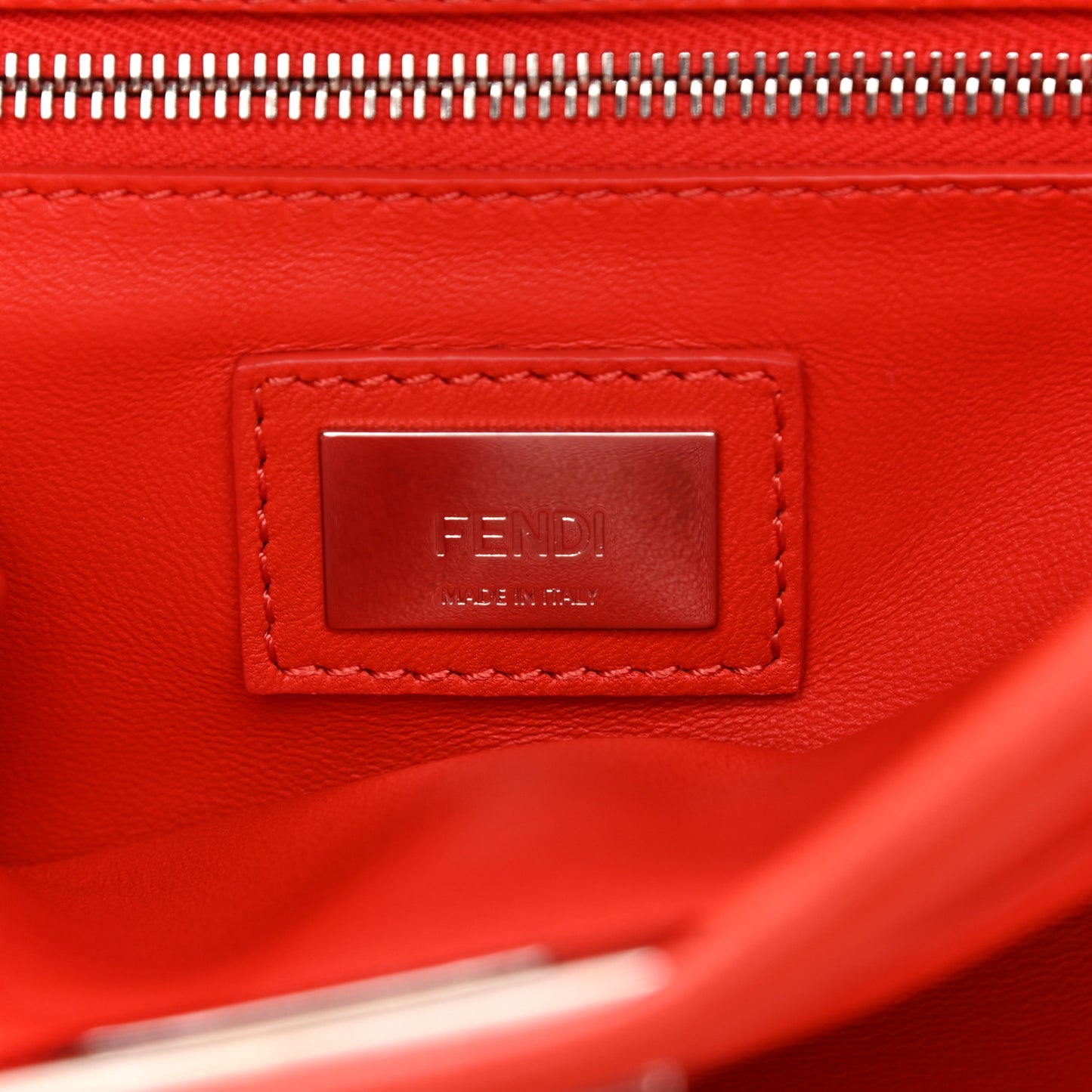 Nappa Mini Peekaboo Iconic Satchel Papavero
