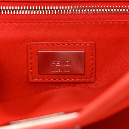 Fendi Nappa Mini Peekaboo Iconic Satchel Papavero 6 of 11