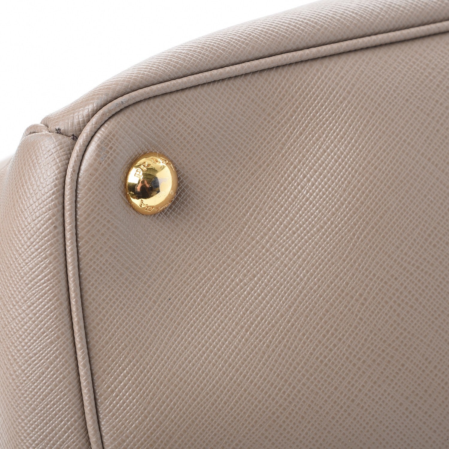 Prada Saffiano Lux Extra Large Galleria Double Zip Tote Argilla 10 of 13