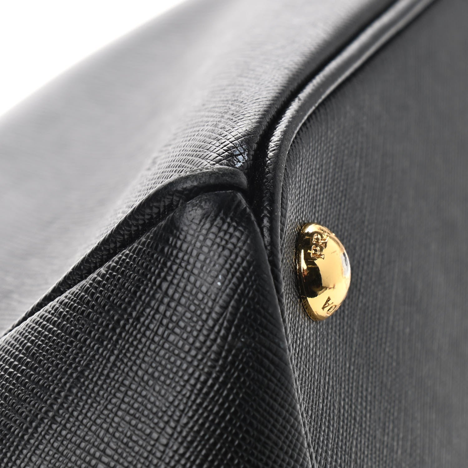 Prada Saffiano Small Galleria Double Zip Tote Black 5 of 16