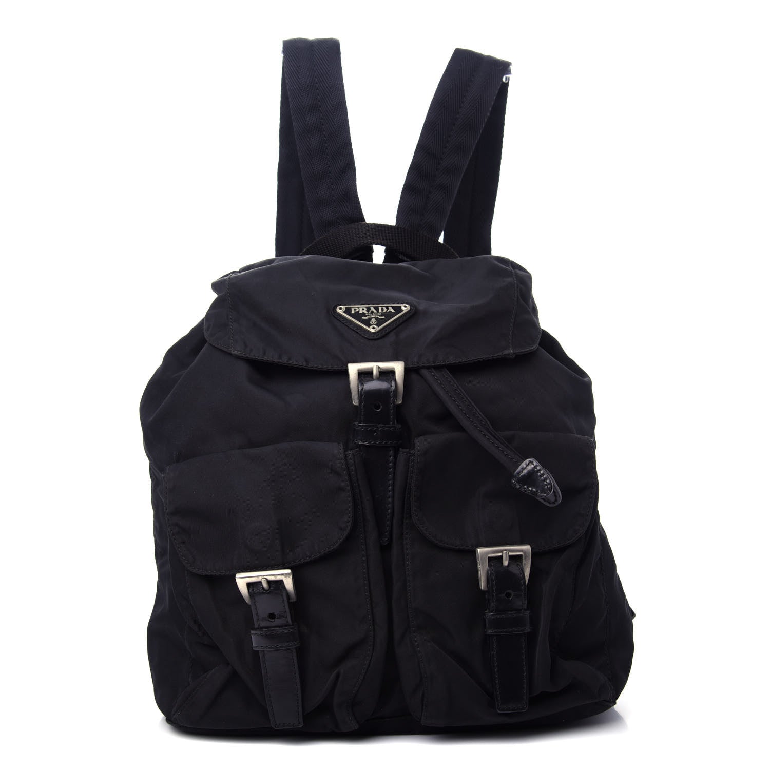 Prada Nylon Vela Small Backpack Black 1 of 12