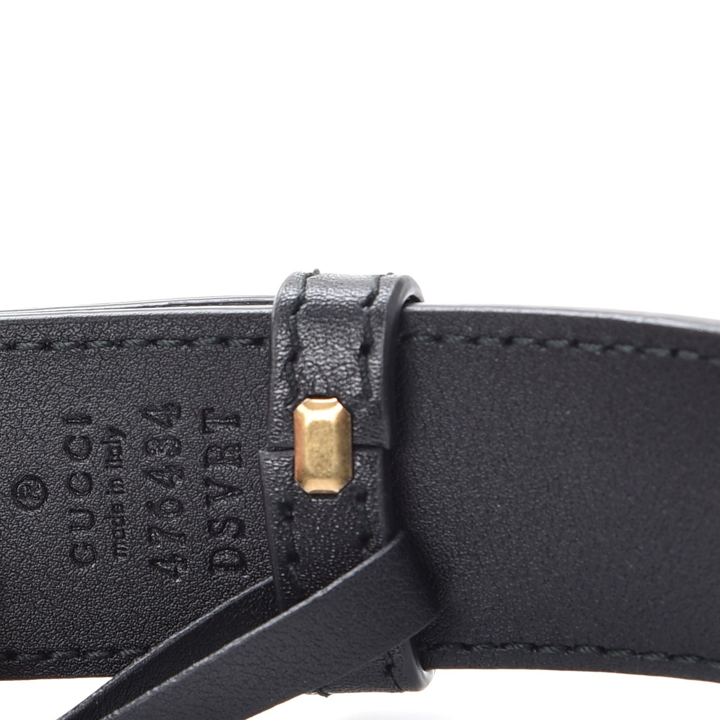 Calfskin Matelasse GG Marmont Belt Bag 75 30 Black