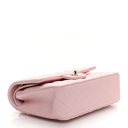 Chanel Caviar Quilted Small Double Flap Light Pink 4 of 11