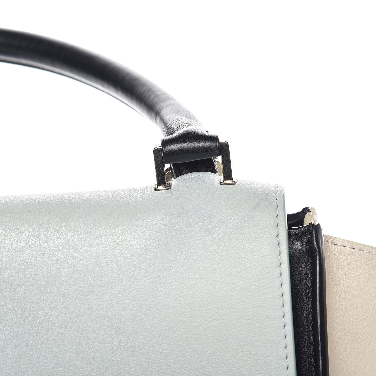 Celine Smooth Calfskin Medium Tri-Color Trapeze 13 of 17