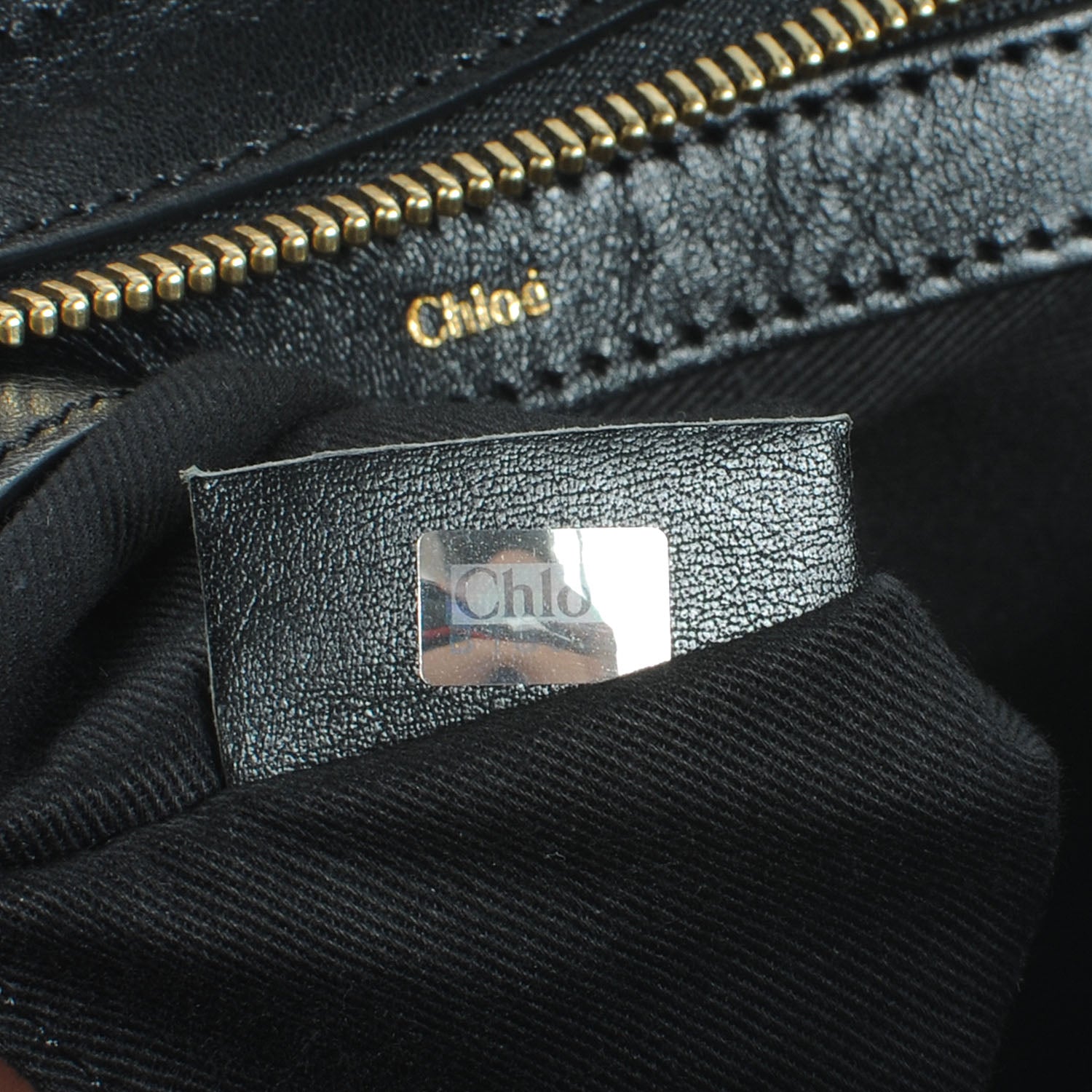 Chloe Leather Medium Alice Satchel Holly Berry 8 of 9