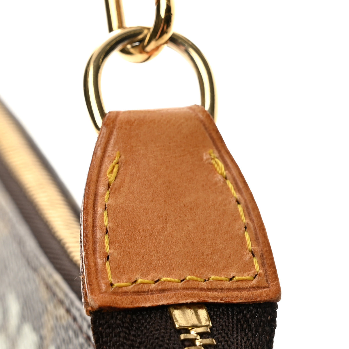 Monogram Graffiti Pochette Accessories Kaki