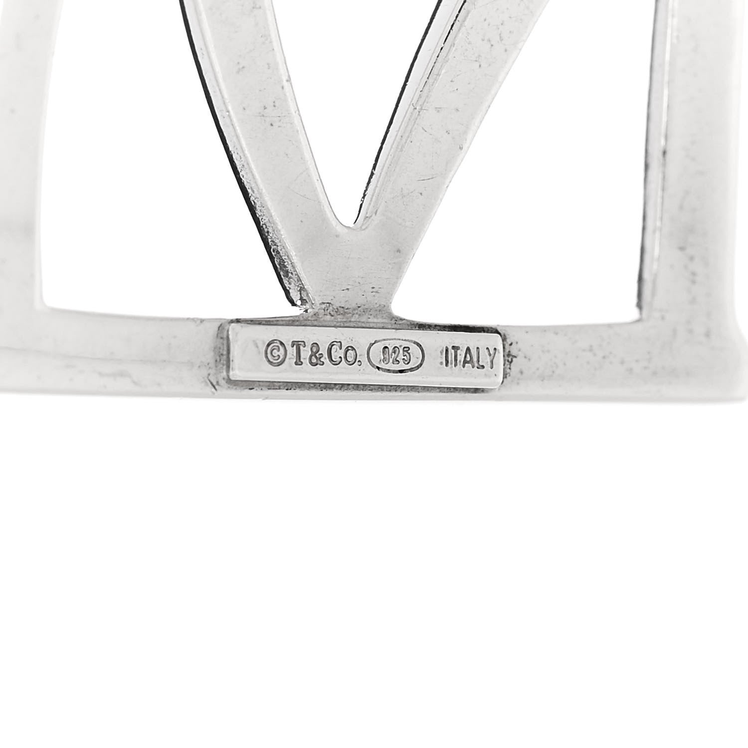 Tiffany Sterling Silver Celtic Open Knot Cuff Bracelet 3 of 3