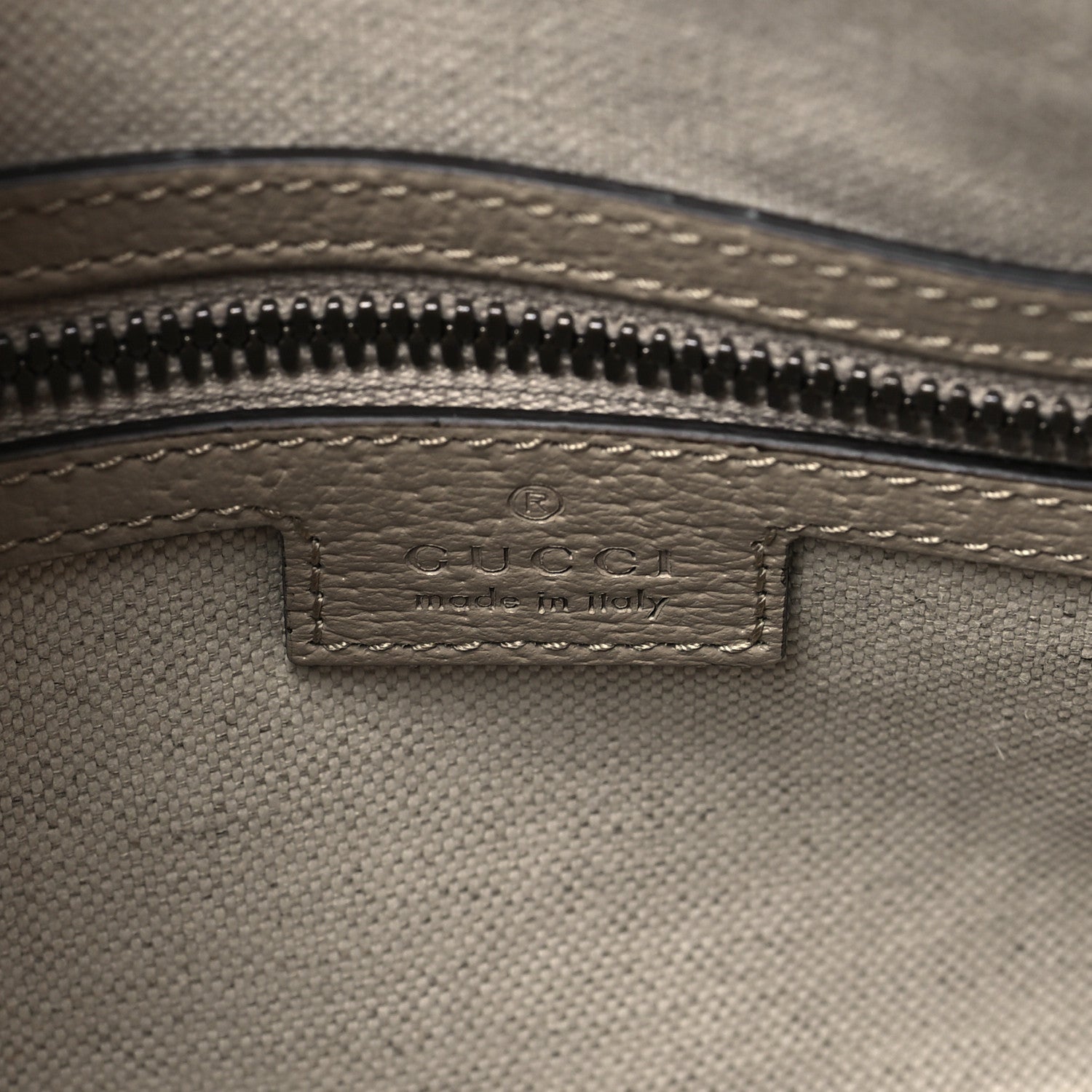 Gucci GG Supreme Monogram Textured Dollar Calfskin Web Medium Savoy Duffle Bag Beige Mystic White Oatmeal 6 of 8