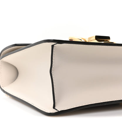 Gucci Calfskin Mini Sylvie Chain Shoulder Bag White 9 of 10
