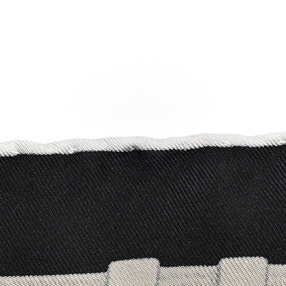 Hermes Silk En Roue Libre Scarf 90 White Black Gold 10 of 11