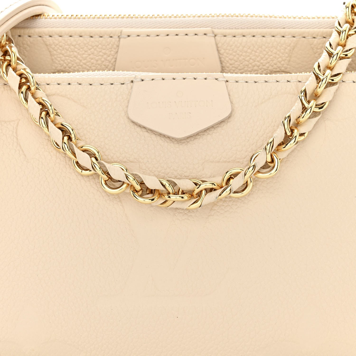 Louis Vuitton Empreinte Monogram Giant Multi Pochette Accessories Cream 8 of 11