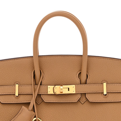 Hermes Togo Birkin 25 Biscuit 8 of 11