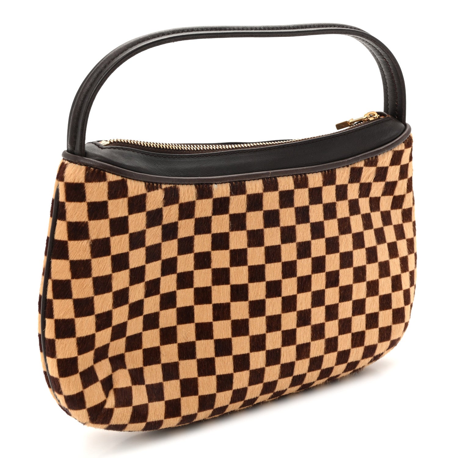 Louis Vuitton Calf Hair Damier Sauvage Tigre 3 of 10