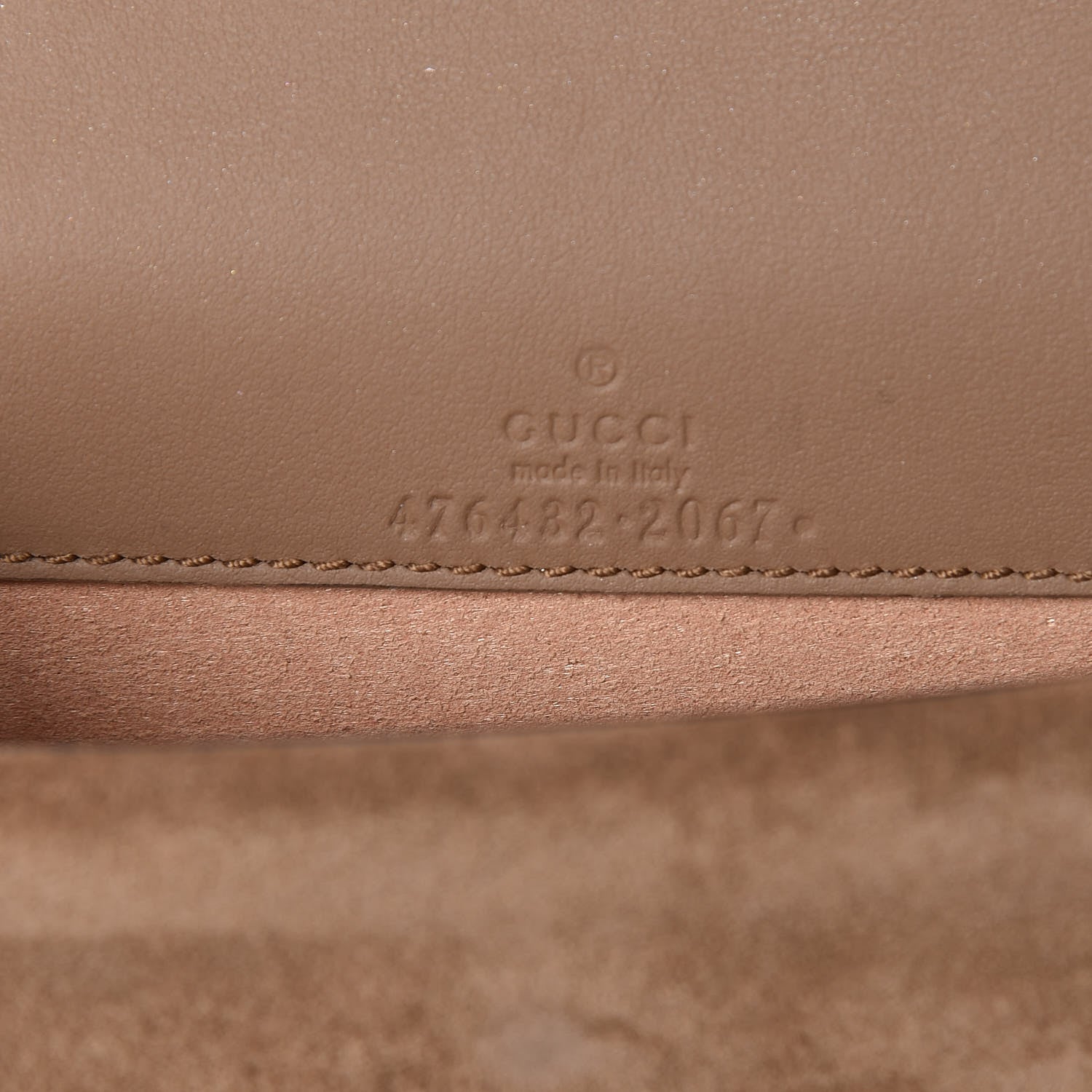 Gucci GG Supreme Monogram Super Mini Dionysus Shoulder Bag Taupe 8 of 11