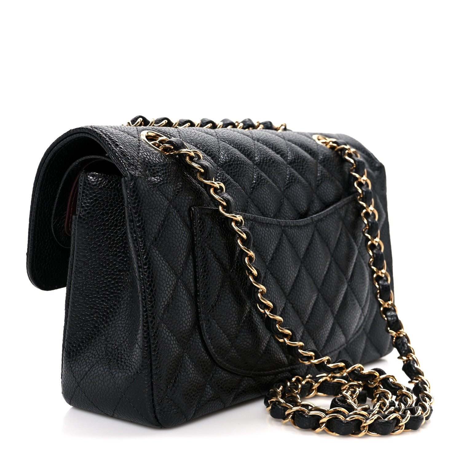 Chanel Caviar Quilted Small Double Flap Black 3 of 12