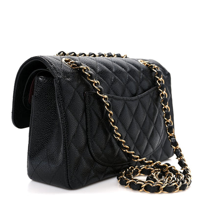 Chanel Caviar Quilted Small Double Flap Black 3 of 12