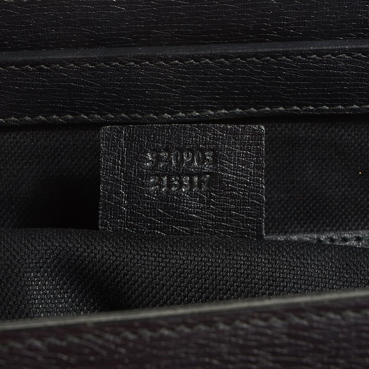 Textured Calfskin Large Bright Bit Tote Black