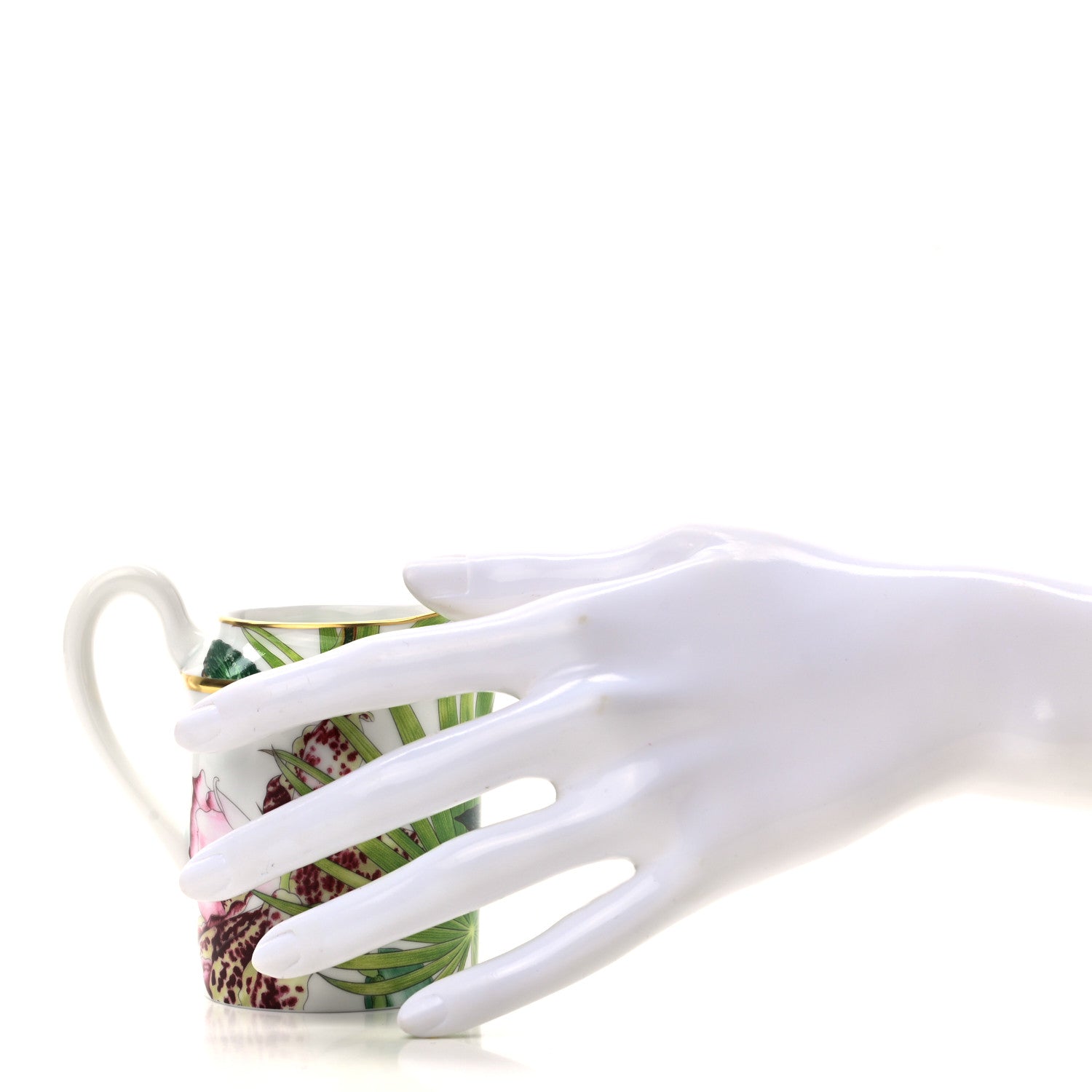 Hermes Porcelain Passifolia Creamer 2 of 7
