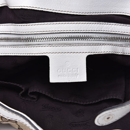 Gucci Monogram Match Ball Shoulder Bag White 6 of 14