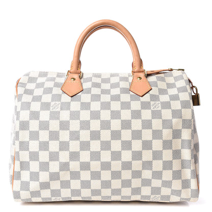Louis Vuitton Damier Azur Speedy 30 1 of 10