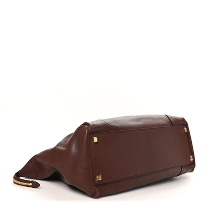 Celine Supple Shiny Lambskin Big New Luggage Brick 4 of 9