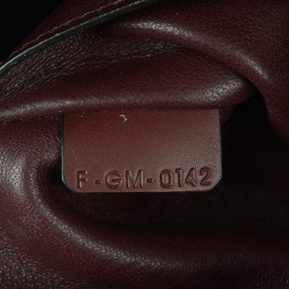 Celine Smooth Calfskin Suede Medium Trapeze Burgundy 9 of 11