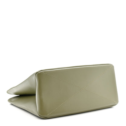 Louis Vuitton Calfskin Mini Shopper Tote Khaki Green 4 of 10