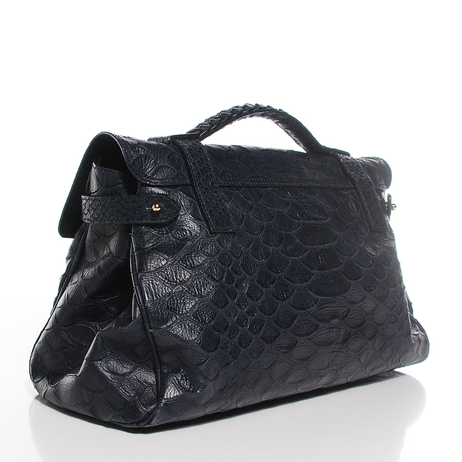 Mulberry Silky Snake Print Alexa Nightshade Blue 15 of 24
