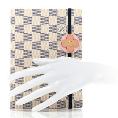 Louis Vuitton Damier Azur Flower Gustave Notebook 2 of 8