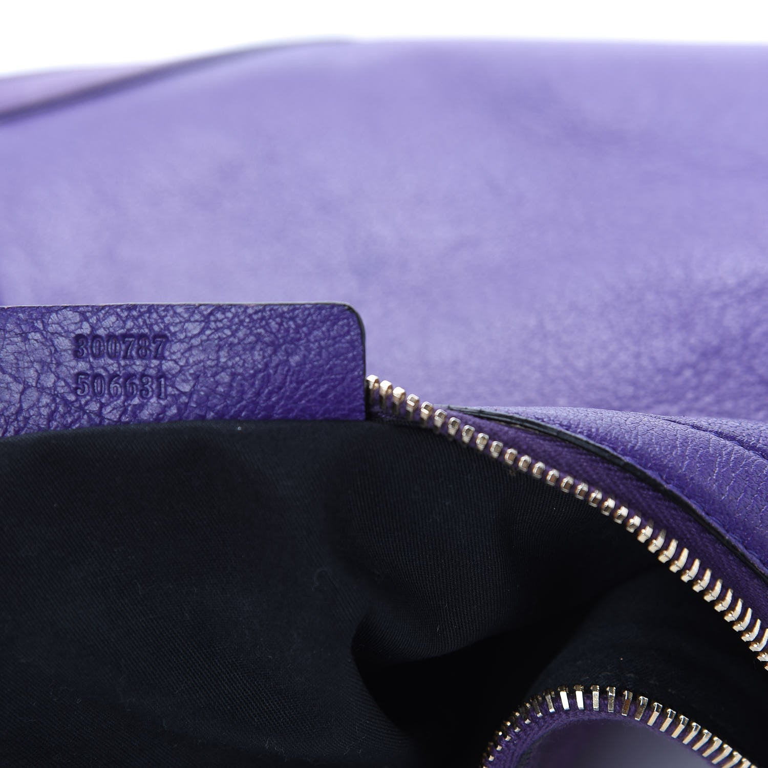 Alexander McQueen Calfskin De Manta Clutch Purple 11 of 12