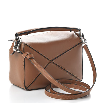 Loewe Calfskin Mini Puzzle Bag Tan 3 of 9