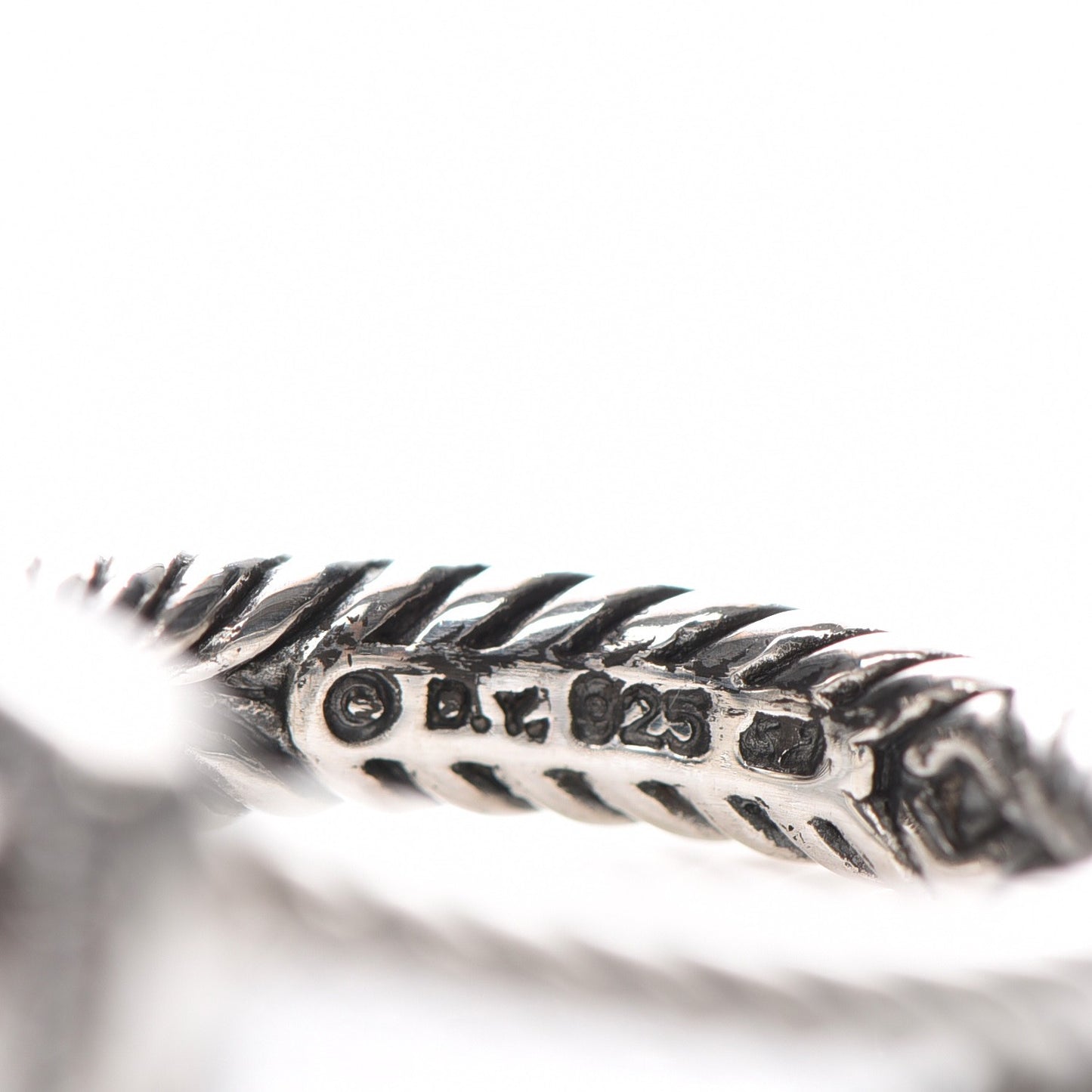 Sterling Silver Diamond Black Onyx 7mm Petite Albion Ring 55 7.25