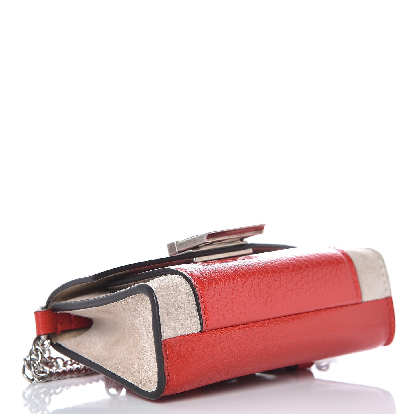 Goatskin Suede Nano GV3 Belt Bag Pop Red Sand