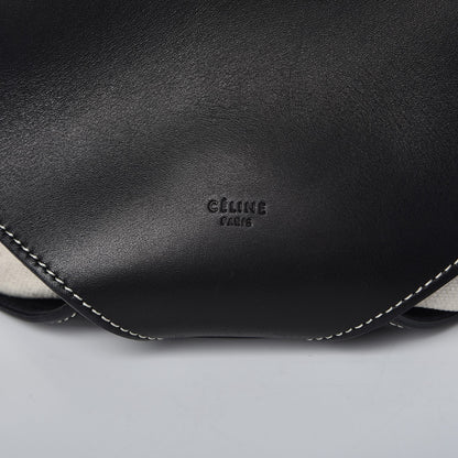 Celine Calfskin Large Holdall Shoulder Bag Black 7 of 10