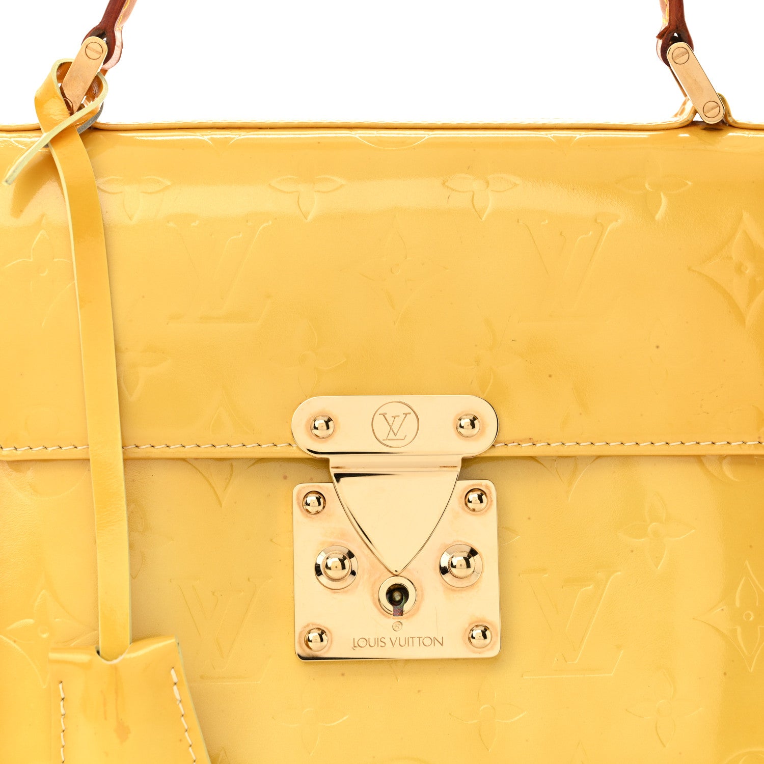 Louis Vuitton Vernis Spring Street Lime 8 of 15