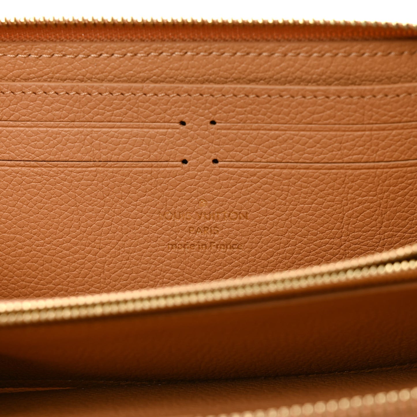 Empreinte Monogram Giant Clemence Wallet Arizona Creme