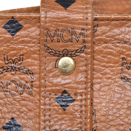 MCM Visetos Shoulder Bag Cognac 13 of 18