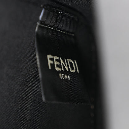 Fendi Vitello Grace Matte Fendigraphy Wallet On Chain Black 7 of 11