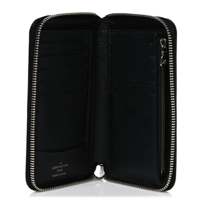 Louis Vuitton Epi Zippy Compact Wallet Black 5 of 7