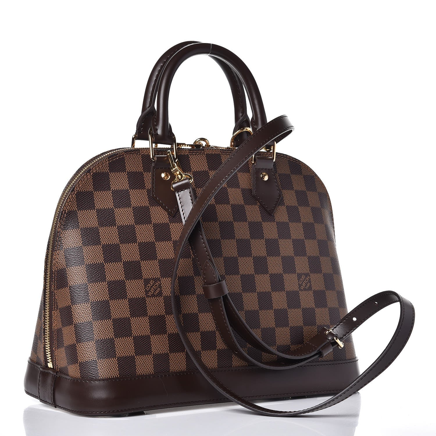 Louis Vuitton Damier Ebene Alma PM 4 of 8