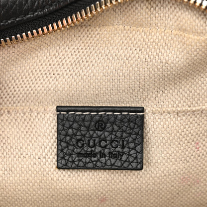 Gucci Pebbled Calfskin Small Soho Disco Bag Black 6 of 13