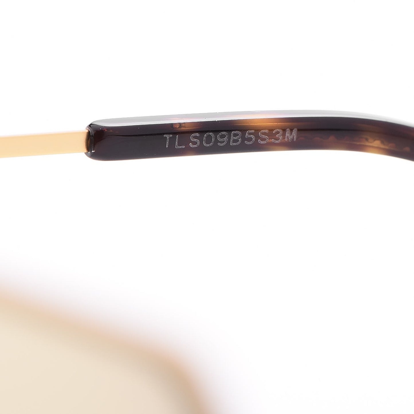 Metal Mirrored Eyeline Sunglasses FF 0193/S Matte Gold