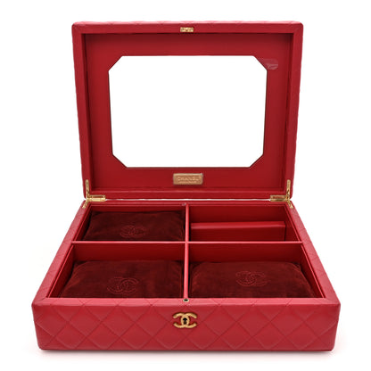 Chanel Lambskin Calfskin Tweed Success Story Set of 4 Minis Bags Pink Red 2 of 24