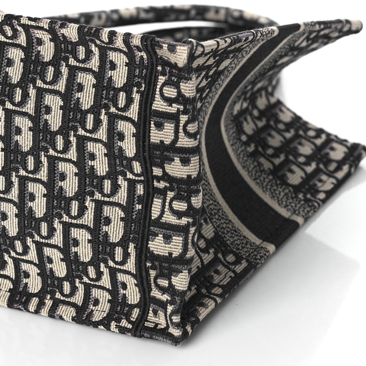 Oblique Medium Book Tote Blue Multicolor