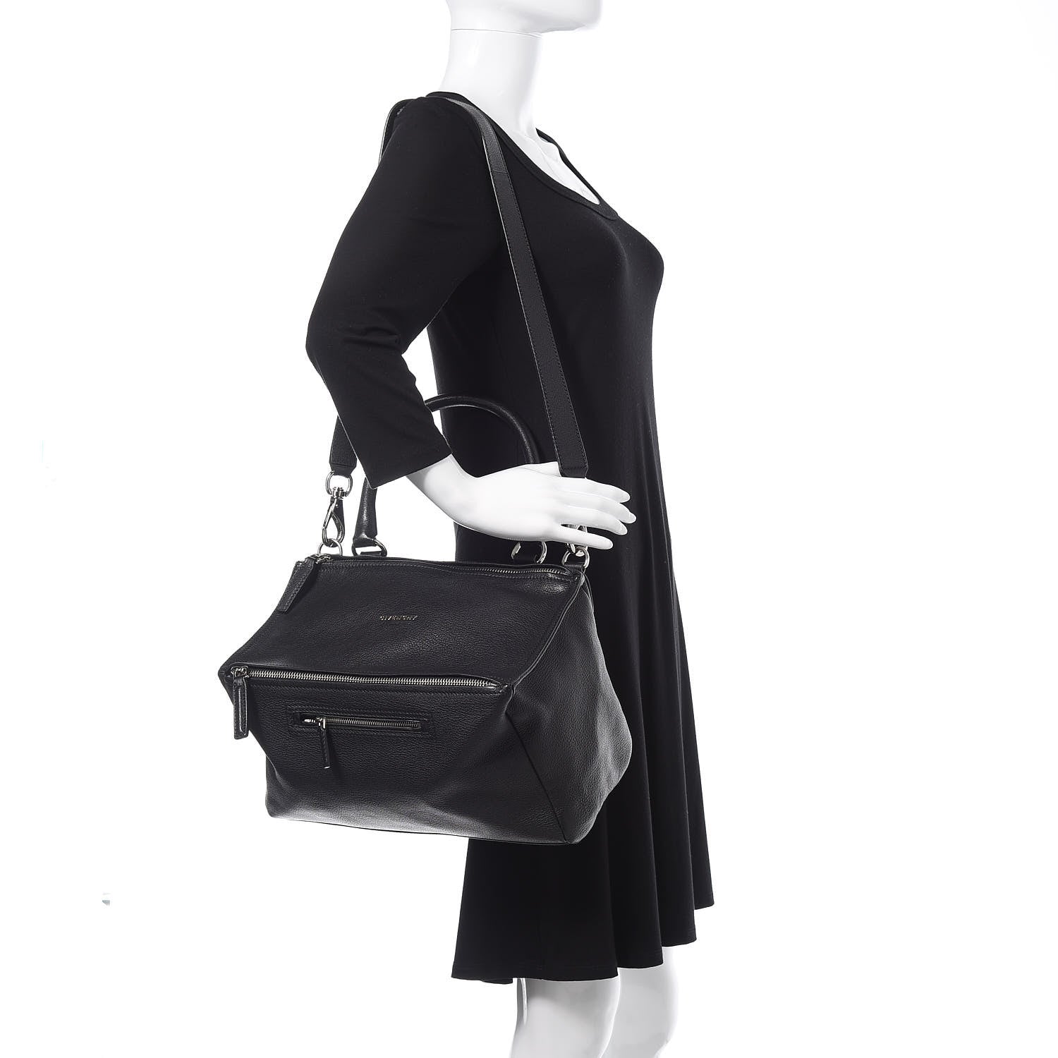 Givenchy Sugar Goatskin Medium Pandora Black 2 of 9