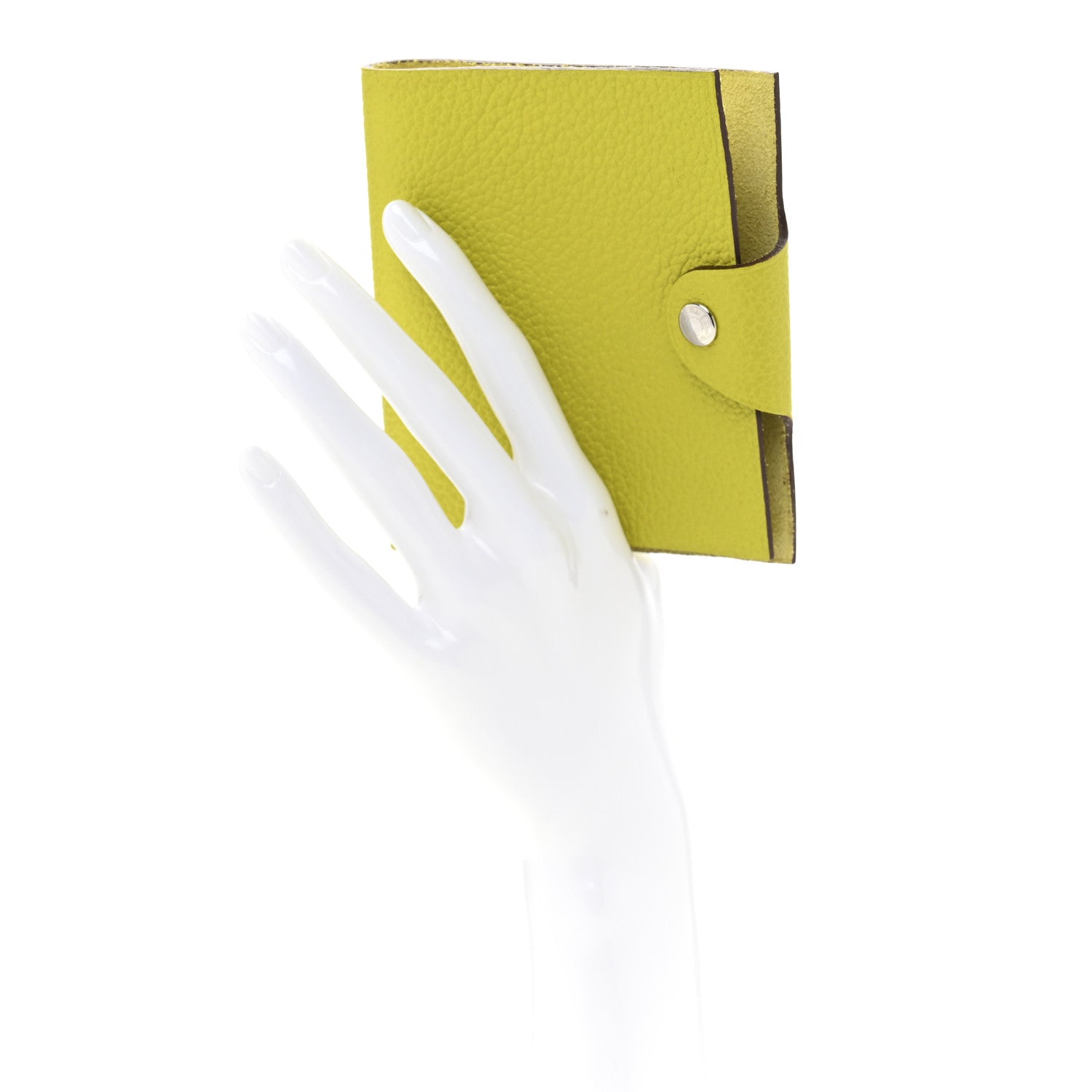 Hermes Togo Ulysse Mini Notebook Cover Soufre 2 of 8