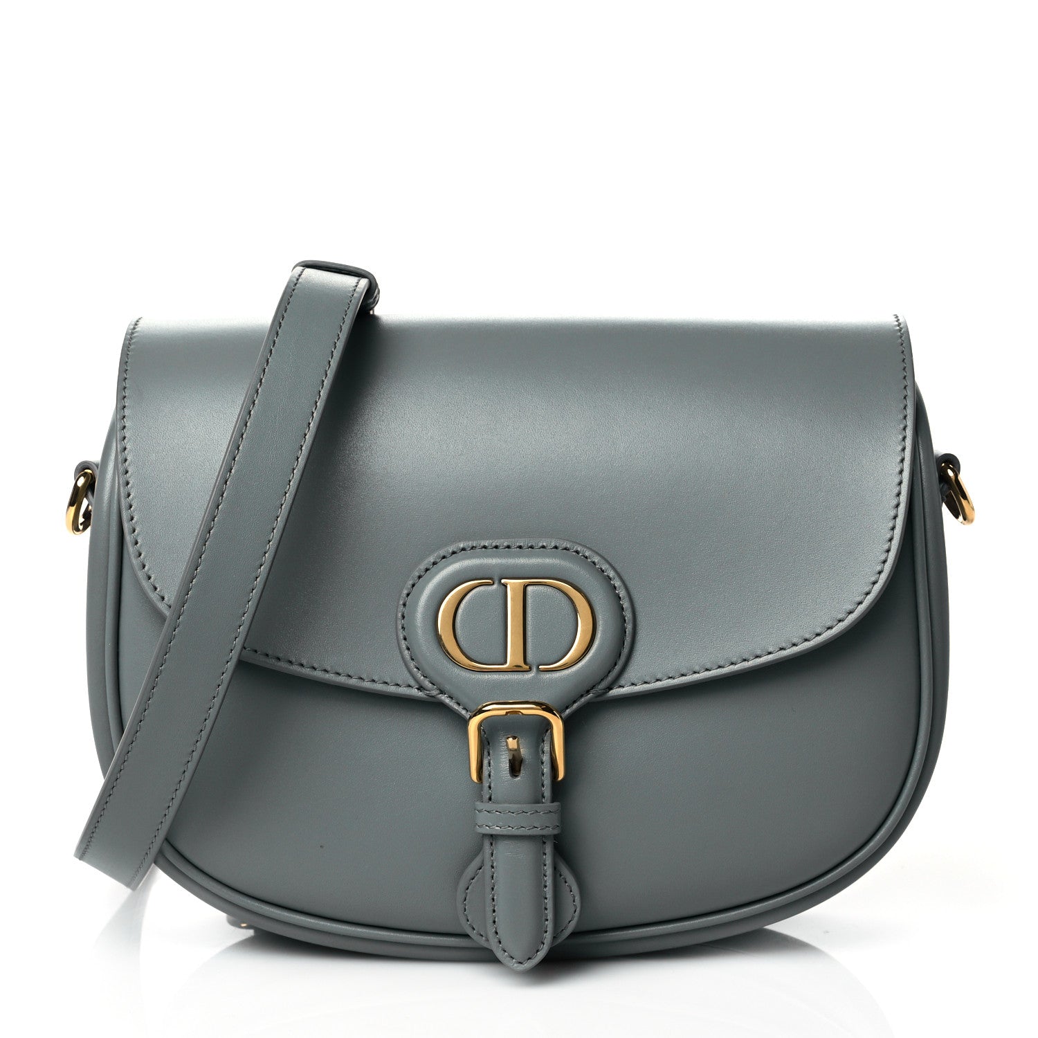 Christian Dior Box Calfskin Medium Bobby Flap Gray 1 of 9