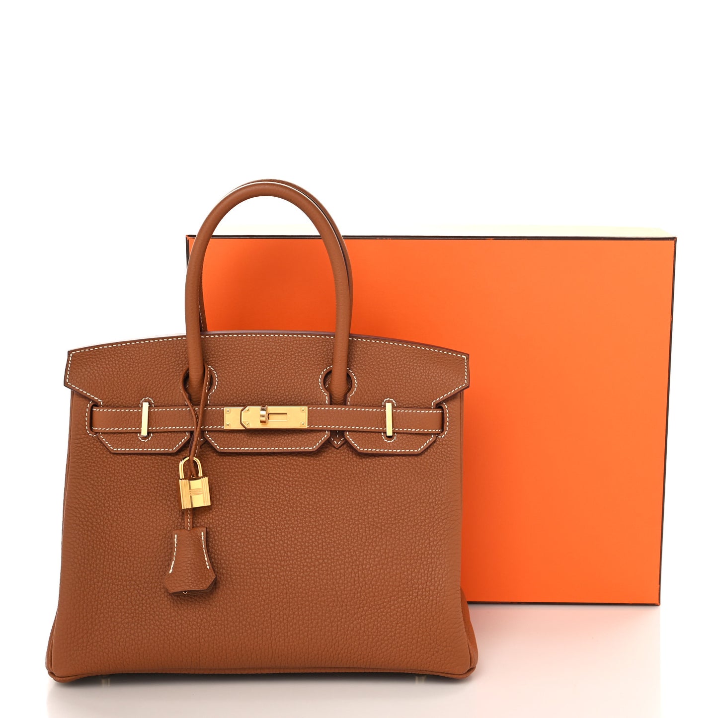 Togo Birkin 30 Gold